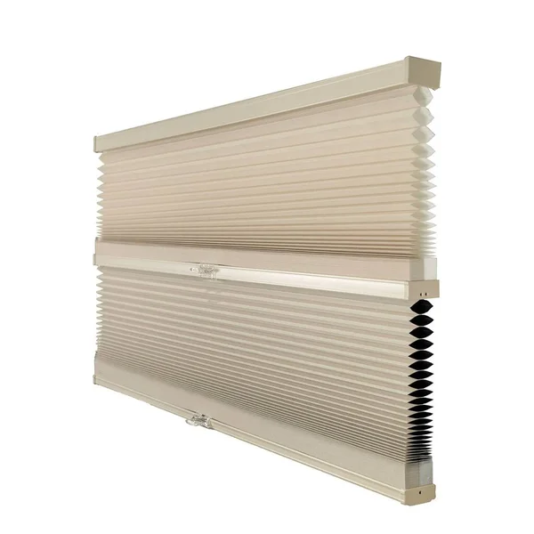 Chicology Day N& Night Cordless Cellular Shades, Fawn - 58x22 x 48x22