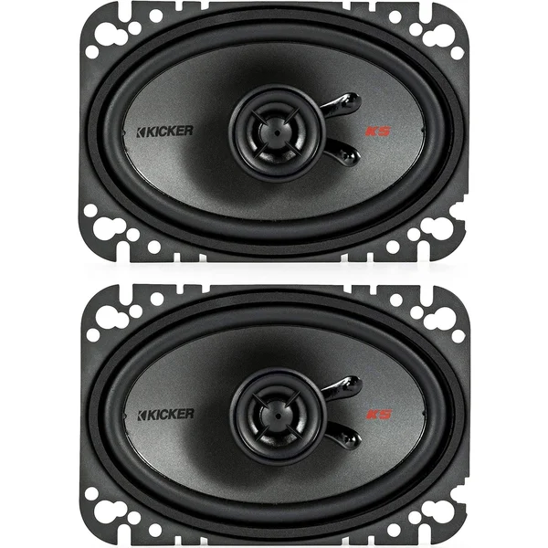 Kicker - 47KSC4604 - KS Series 4x6x22 Coaxial Speakers