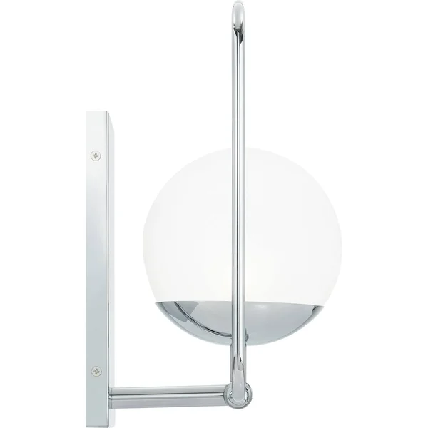 Quoizel Padgett 1-Light Polished Chrome Wall Sconce, PAD8608C