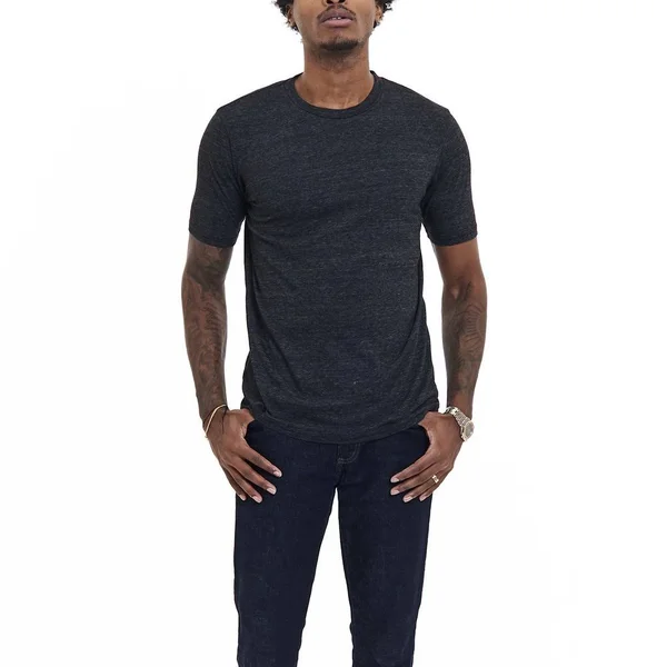 Goodlife - Tri-Blend Classic Crew L, Black