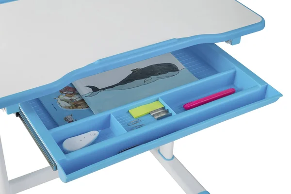 Mount-It! Kids Desk and Chair Set - Blue, Size: 29.2 x 22.8 x 10 inch
