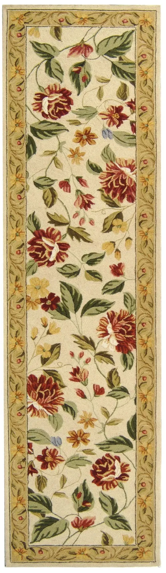 Safavieh Chelsea HK117A 2&6x22 x 10&0x22 Runner Ivory, Beige Area Rug