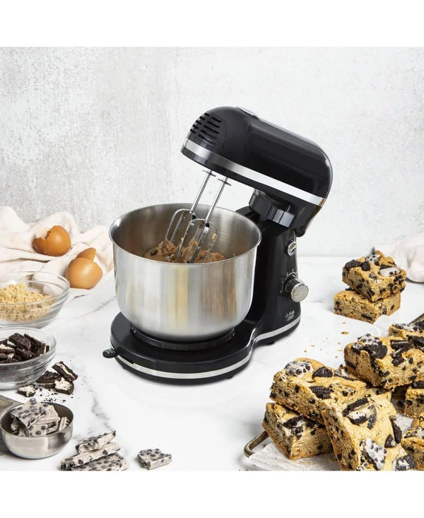 Delish by Dash 3.5-Quart Compact Stand Mixer - Black