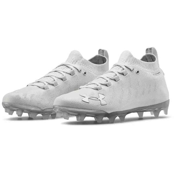 Under Armour Men's Spotlight Lux MC Football Cleats - White, 11.5