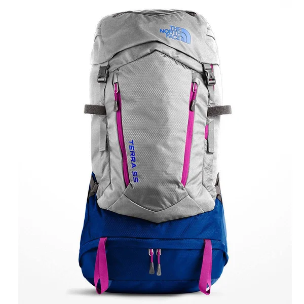 The North Face Women & S Terra 55 Backpack - Grey, Blue