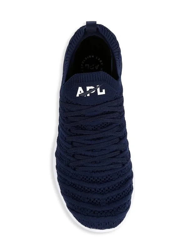 APL Women's Techloom Wave Navy/White Shoes in Size 6.5 - Athletic Propulsion Labs