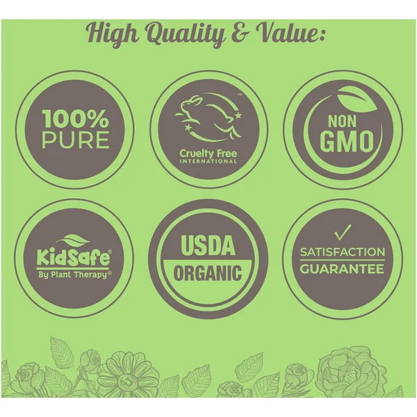 Plant Therapy USDA Certified Organic Frankincense Frereana Essential Oil. 100% Pure - Undiluted, Therapeutic Grade. 30 ml (1 Oz).