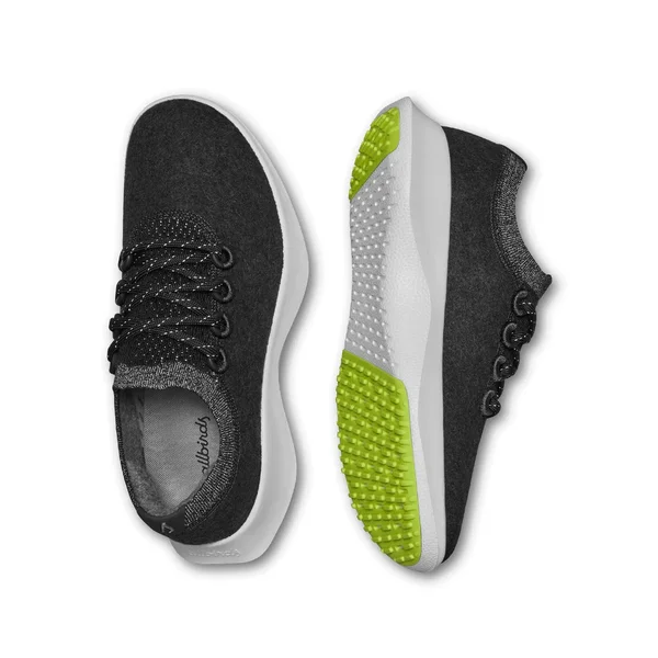 Allbirds Men's Wool Dasher Mizzles, Black, Size 14