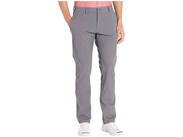 Vineyard Vines Performance Slim On-The-Go Pants Gray Harbor, Men's, Size: 30 30