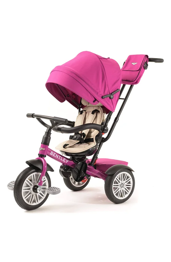 Bentley 6-in-1 Baby Stroller - Kids Trike - Fuchsia Pink