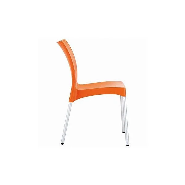 Compamia ISP049-BEI Vita Resin Outdoor Dining Chair - Beige - Set of 2