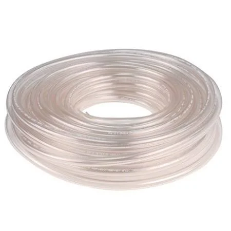 Clear Flexible Soft PVC Tubing for Food, Beverage and Dairy Applications - Inner Diameter 1/32 inch - Outer Diameter 3/32 inch