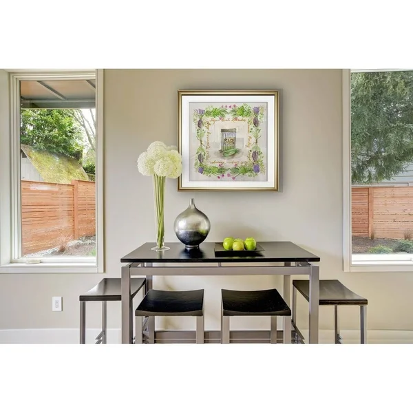 Herb Season -Framed Giclee Print - 38x38