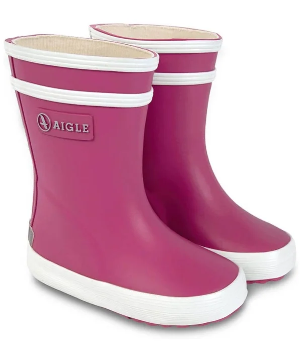 Baby Aigle Flac Rain Boots - New Rose