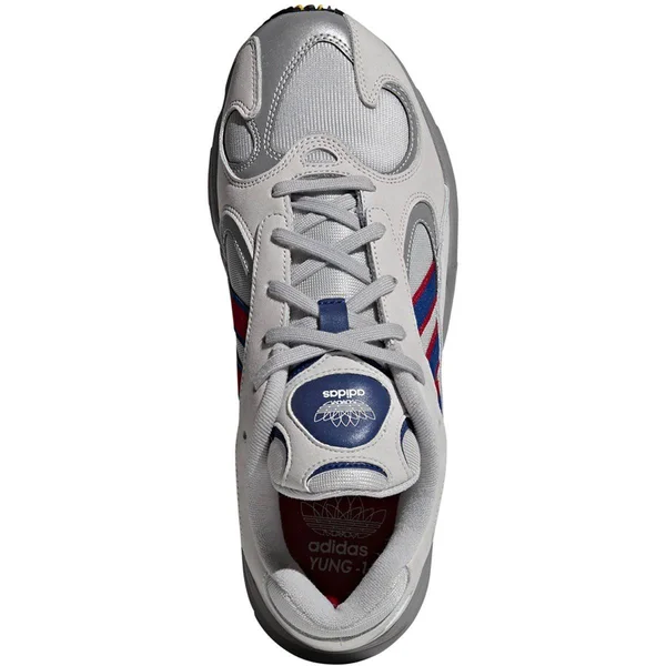 Adidas Yung-1 Shoes Grey Two 9 - Mens Originals Shoes