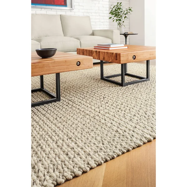Room & Board - Modern Wallace Rug 3&x5& in Earth Brown