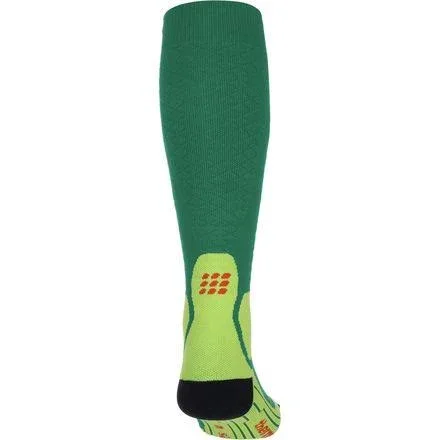 CEP Men's Ski Thermo Socks 4, Forest/Light Green