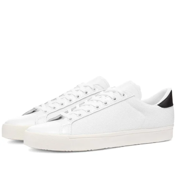 Adidas Rod Laver Vintage White & Core Black - Men's - White & Core Black - UK 10 - Leather