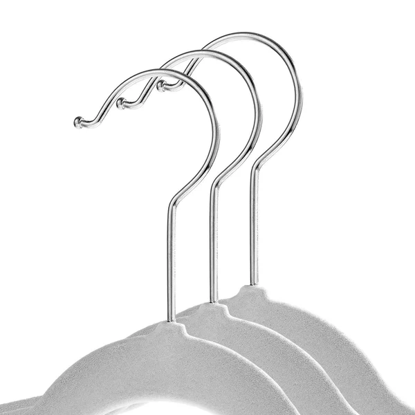 Casafield 100 Ivory Velvet Suit Hangers - Space Saving - Non-Slip & Chrome Swivel Hook for Dress Clothes, Coats, Pants, Shirt
