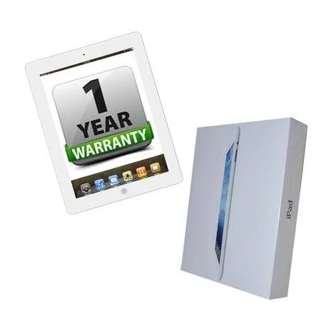 Apple iPad 4 White 64GB Verizon A-Graded Plus One Year Warranty