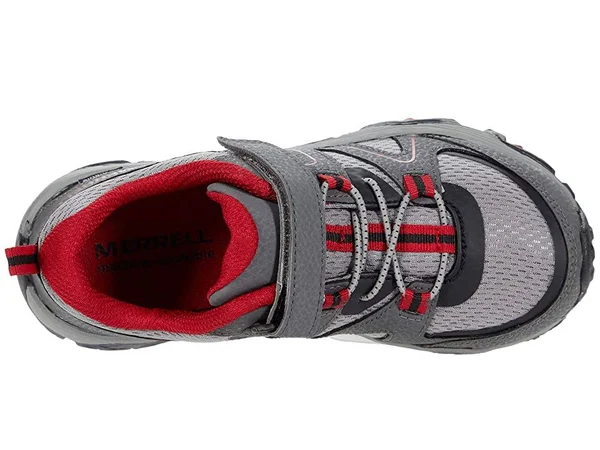 Merrell Kid's Trail Quest - Size: 10.5, Grey/Red/Black