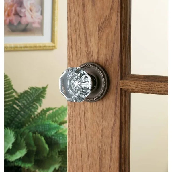 Baldwin 5080.112.idm - Filmore Venetian Bronze Half-Dummy Crystal Knob