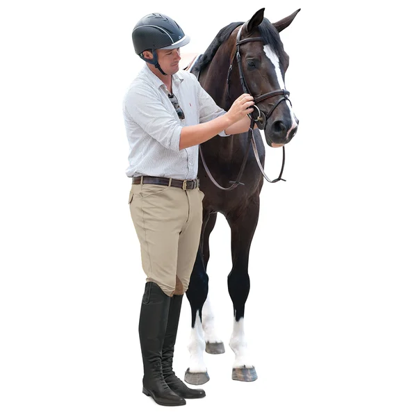 Ovation Euroweave Knee Patch Breech - Mens - Classic Tan