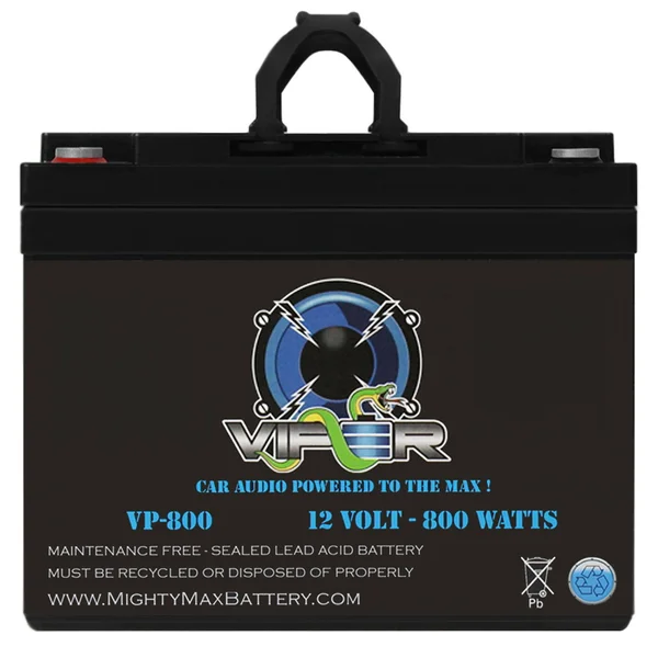 Viper Vp-800 12V 800 Watt Car Audio High Current Power Cell - Battery