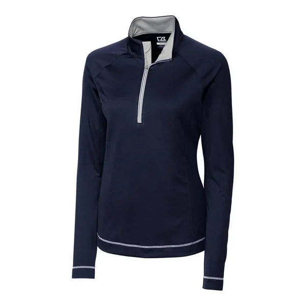 Cutter & Buck Tennessee Volunteers Women's Orange Evolve DryTec Half-Zip Jacket Size: Small