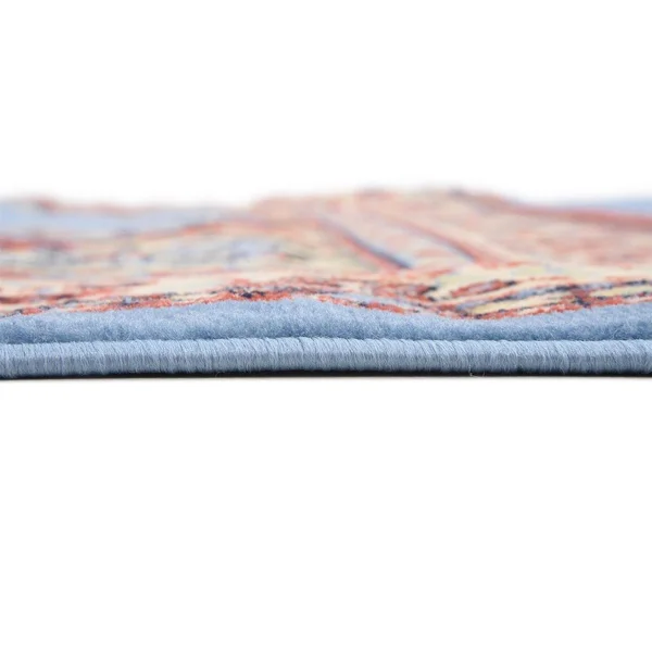 Unique Loom Washington Reza Area Rug - 6& x 9& (Light Blue)