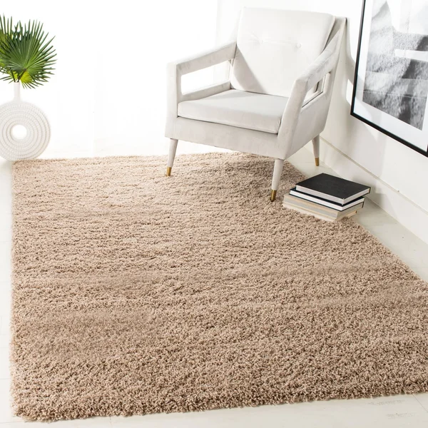 Safavieh Laguna Shag SGL303K 5&3x22 x 7&6x22 Blue Area Rug