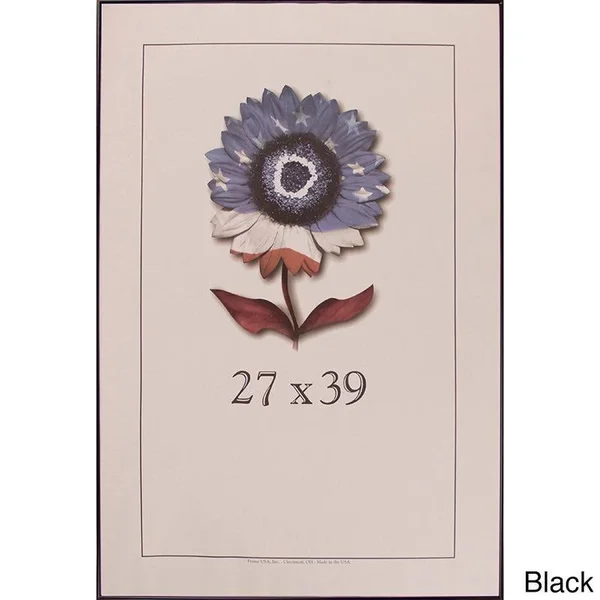 Frame USA Metal II Picture Frame 27x39, Black