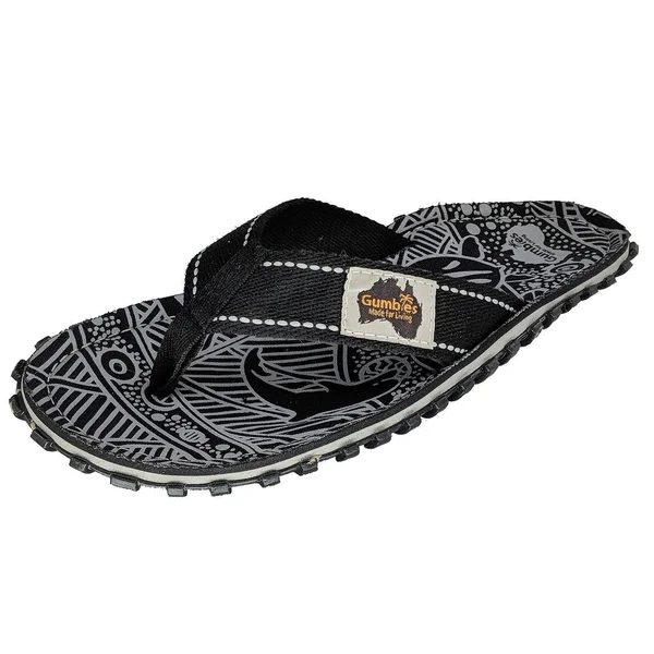 Flip Flops Gumbies Islander - Black Signature 40
