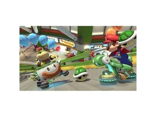 2019 New Nintendo Switch Red/Blue Joy-Con Improved Battery Life Console Bundle with Mario Kart 8 Deluxe NS Game Disc - 2019 Best