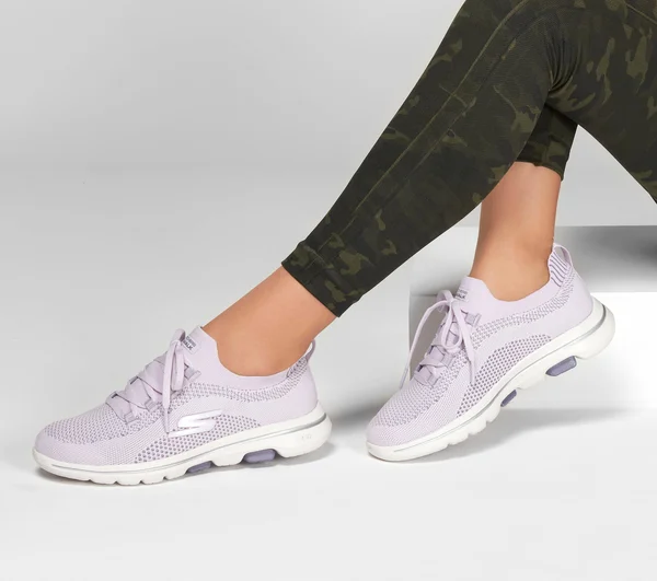 Skechers Women's GOwalk 5 Uprise Sneaker, Lavender