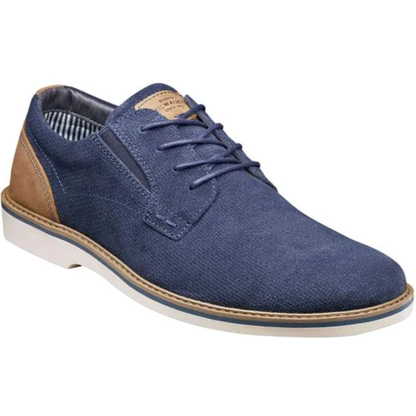 Nunn Bush Barklay Mens Casual Shoe 84792020 - Navy/Multi, Size 15 W