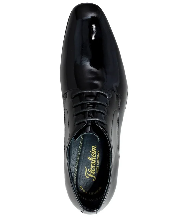 Men's Florsheim Tux Plain Toe Derby, Size 8.5 EEE - Black