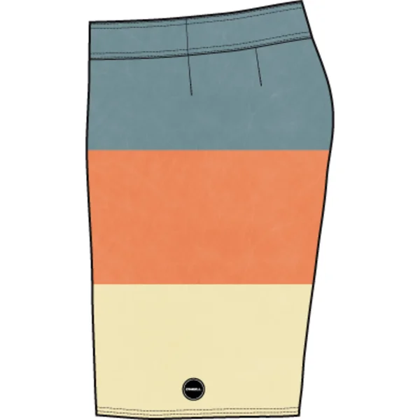 O&Neill Hyperfreak Blockade 19x22 Boardshorts Men's Orange - 40