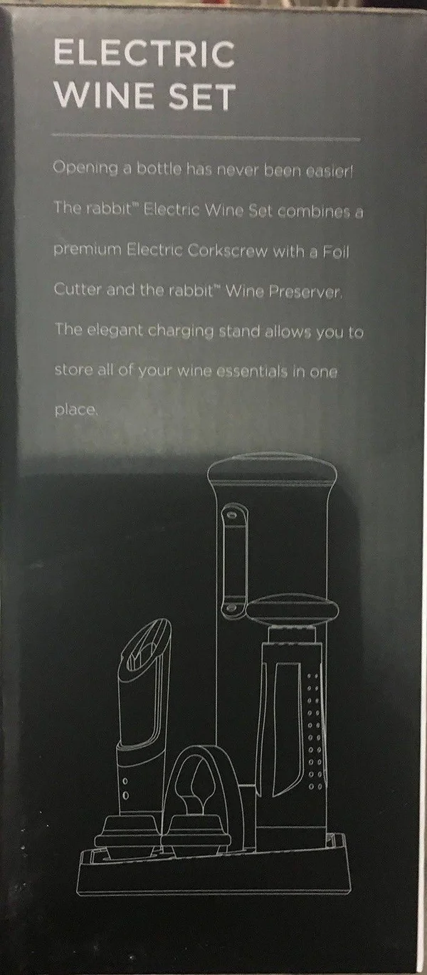 Rabbit Electric Wine Set