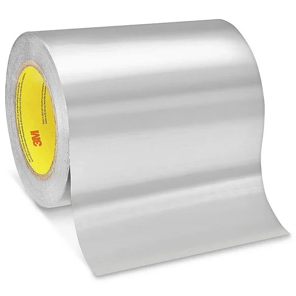 3M 425 Aluminum Foil Tape - 6x22 x 60 yds - Silver - S-16098