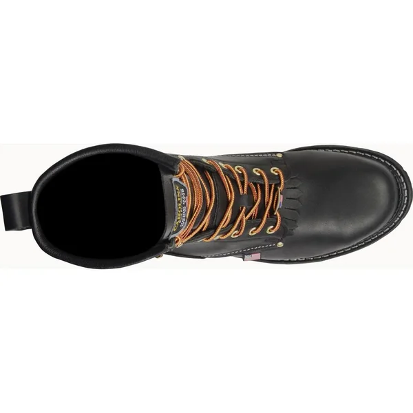 Carolina Men's 9x22 Domestic Logger Boot - 922 7.5, D, Black