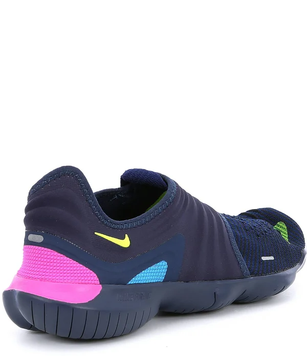Nike Men's Free RN Flyknit 3.0 Running Shoes - Size: 9, Black