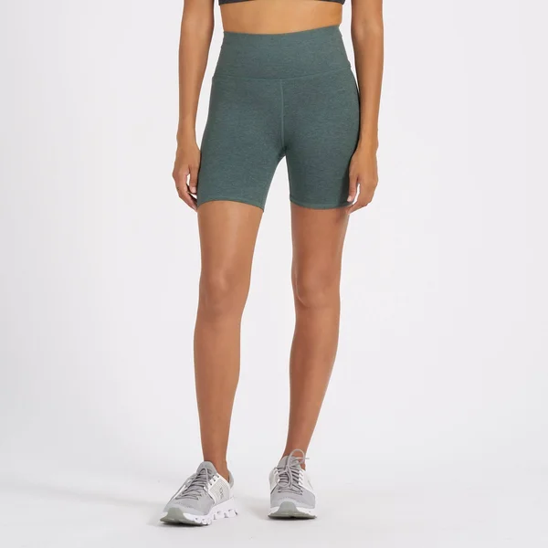 Clean Elevation Shorty by Vuori in Kelp Heather - Size Large