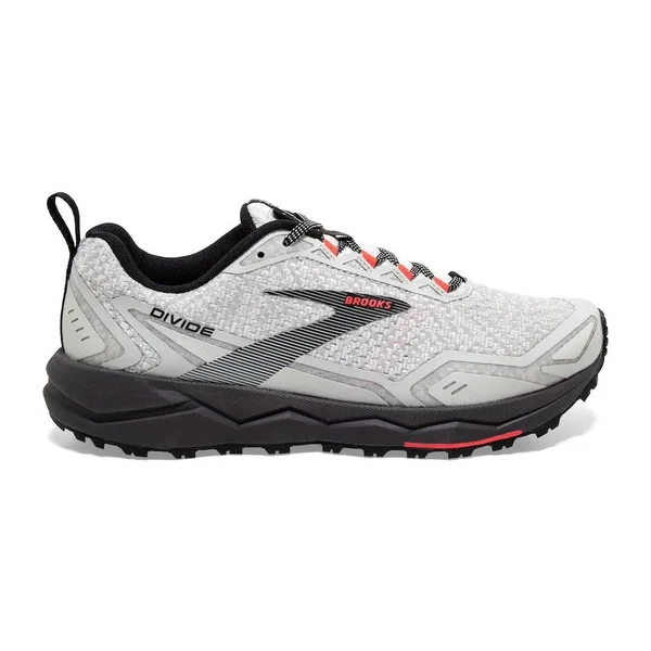 Brooks Divide 12, Grey/Turbulence/Green (Women's)