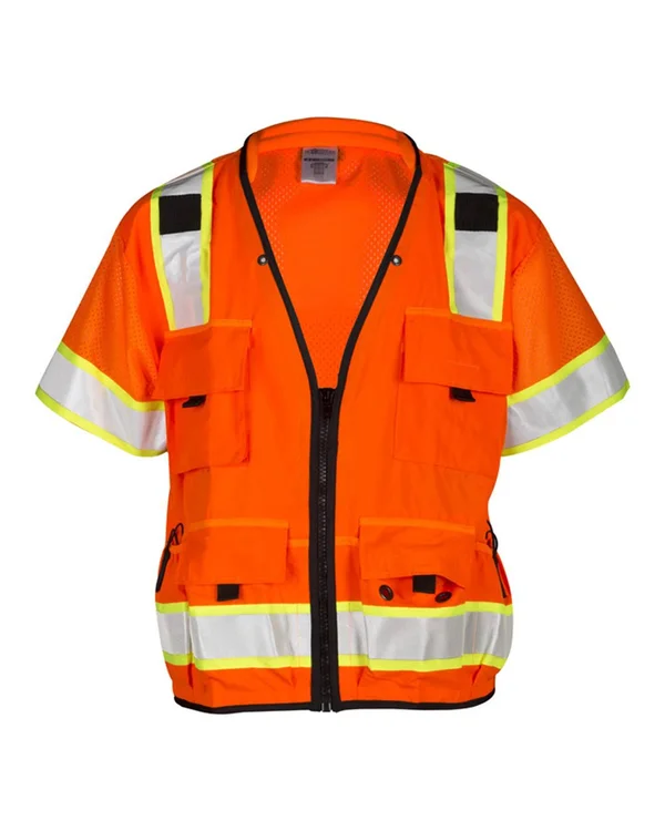 ml Kishigo Professional Surveyors Vest - 5XL - Orange