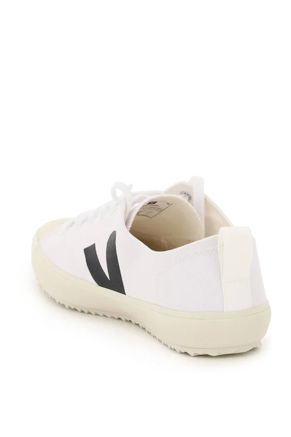Veja Nova Canvas Sneakers 45 White - Black Cotton