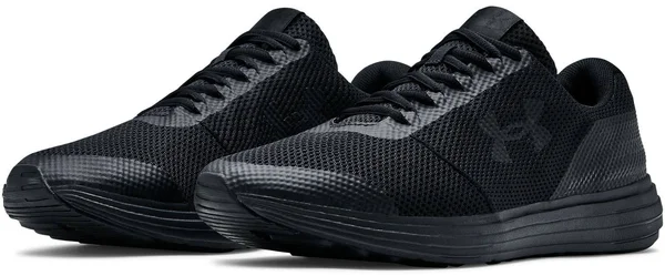 Men's Under Armour Surge Running Shoe, Size: 11 4E, Black