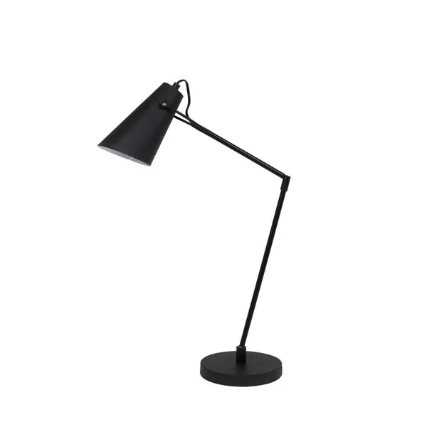 Light & Living Desk Lamp 76, 5x18x89, 5 cm Borre Matted Black/Shiny Desk Lamp