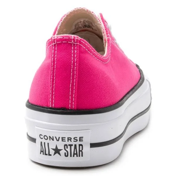 Converse Women's Chuck Taylor All Star Lift Low in Hyper Pink
