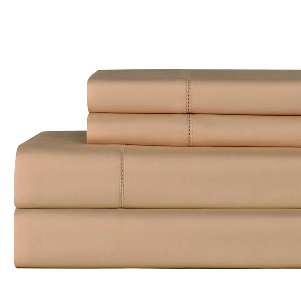 Celeste Home 610 Thread Count Pima Cotton Sheet Set, Queen, Grey